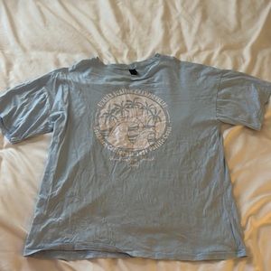 Light Blue T-Shirt, Oversized Women’s Size Small
